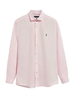 Blouse - slim fit - lichtroze