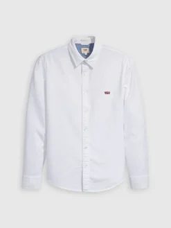 Blouse - slim fit - wit