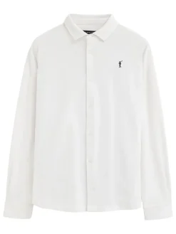 Blouse - slim fit - wit