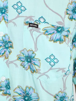 Blouse "Surf Revival" - regular fit - lichtblauw