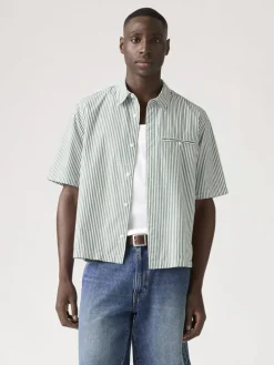 Blouse "Zandt" - relaxed fit - groen