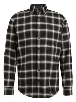 Blouse zwart/wit