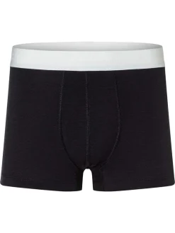 Boxershort "Bio Base" zwart/wit