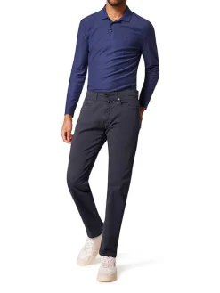 Broek donkerblauw