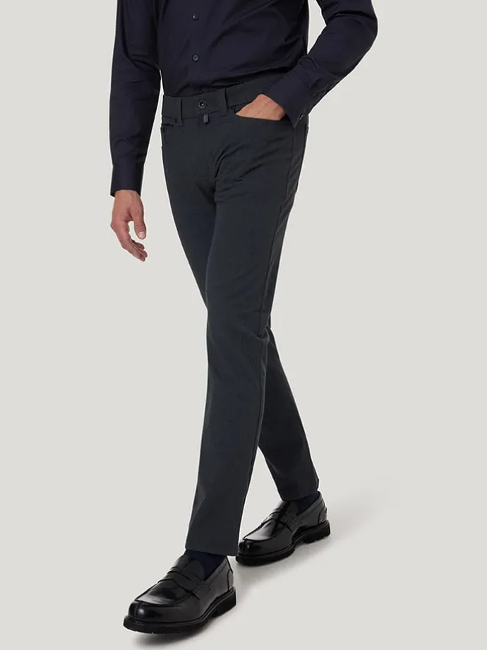 Broek donkerblauw