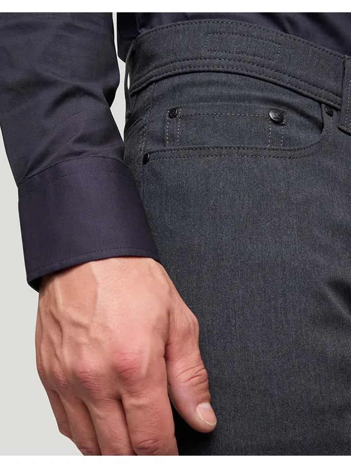 Broek donkerblauw
