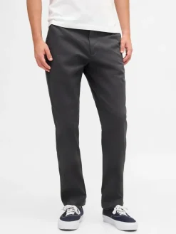 Broek - slim fit - antraciet