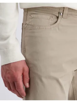 Broek zandkleurig