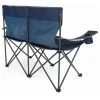 Campingstoel "Isla" donkerblauw - (B)135 x (H)90 x (D)55 cm