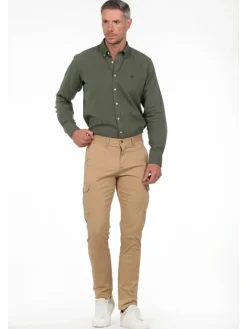 Cargochinobroek beige