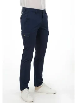 Cargochinobroek donkerblauw