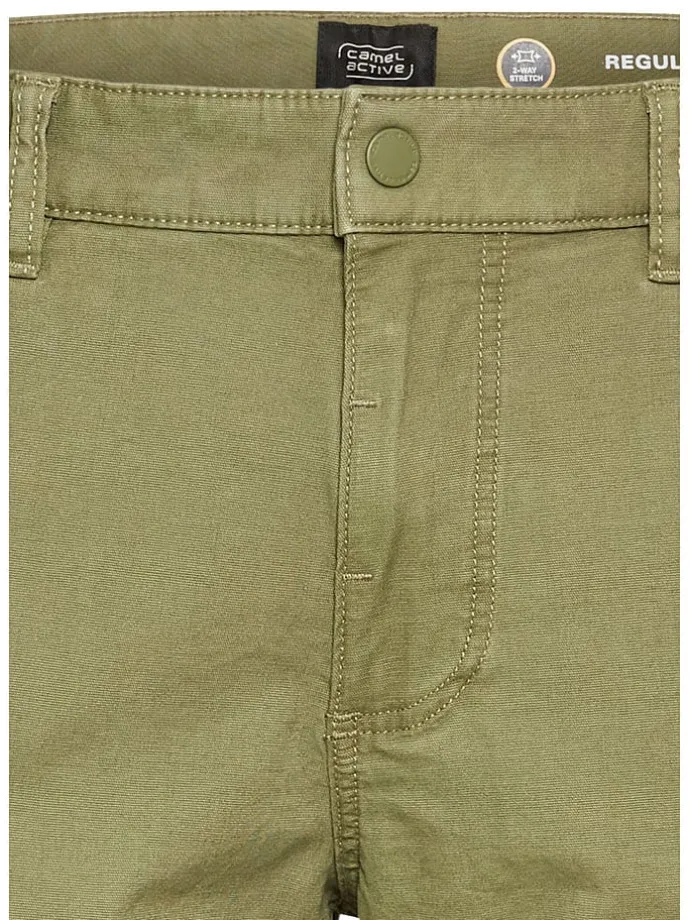 Cargoshort - regular fit - groen