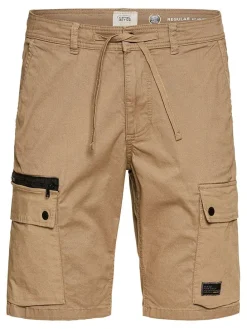 Cargoshort - regular fit - lichtbruin