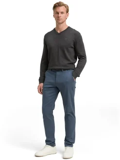 Chinobroek blauw