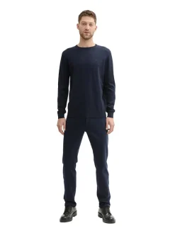 Chinobroek donkerblauw