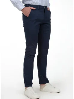 Chinobroek donkerblauw
