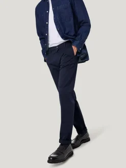 Chinobroek donkerblauw