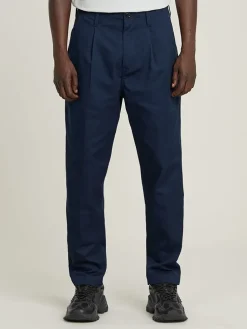 Chinobroek donkerblauw