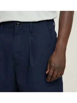 Chinobroek donkerblauw