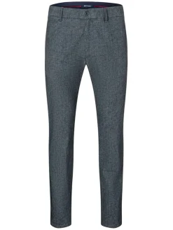 Chinobroek "Lennox" donkerblauw