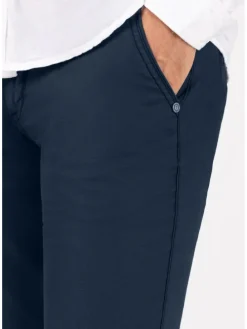 Chinobroek "Lui" donkerblauw