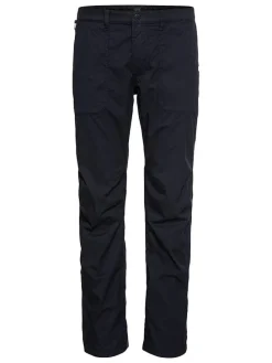 Chinobroek - relaxed fit - donkerblauw
