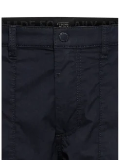 Chinobroek - relaxed fit - donkerblauw