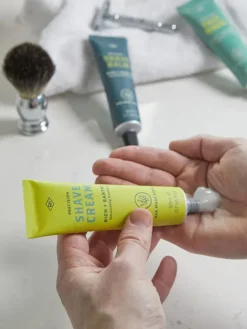 3-delige gezichtsverzorgingsset mintgroen - 3x 50 ml