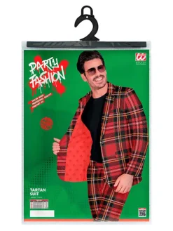 2-delige outfit "Party Fashion" rood/zwart