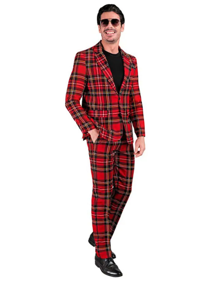 2-delige outfit "Party Fashion" rood/zwart
