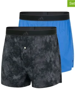 2-delige set: boxershorts blauw/antraciet