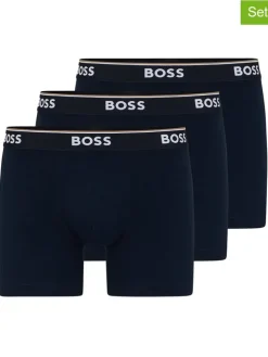 3-delige set: boxershorts donkerblauw