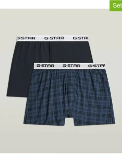 2-delige set: boxershorts donkerblauw