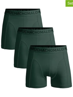 3-delige set: boxershorts groen