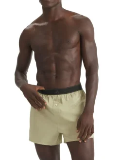 2-delige set: boxershorts groen