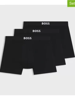 3-delige set: boxershorts zwart