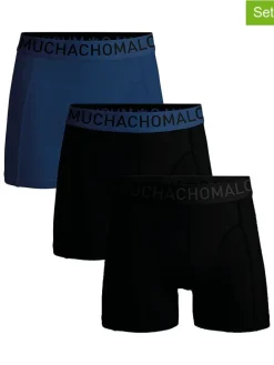 3-delige set: boxershorts zwart/donkerblauw