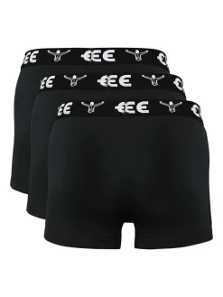 3-delige set: boxershorts zwart