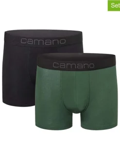 2-delige set: boxershorts zwart/groen