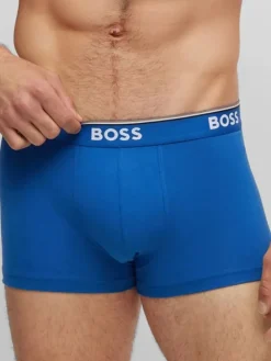 3-delige set: boxershorts zwart/blauw/rood
