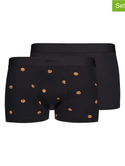2-delige set: boxershorts zwart