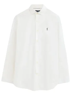 3-delige set: hemdjes - slim fit - wit/lichtblauw/donkerblauw
