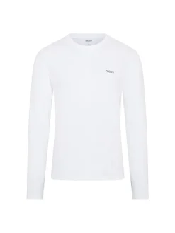 3-delige set: longsleeves wit/grijs/zwart