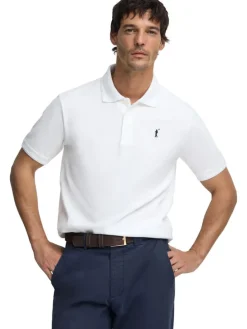 2-delige set: poloshirts zwart/wit