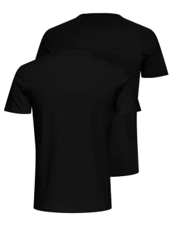 2-delige set: shirts "Basic" zwart