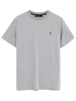 3-delige set: shirts donkerblauw/wit/lichtgrijs