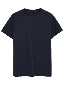 3-delige set: shirts donkerblauw/wit/lichtgrijs
