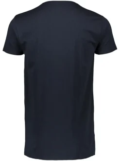 2-delige set: shirts donkerblauw