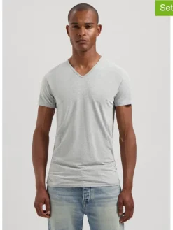 2-delige set: shirts lichtgrijs