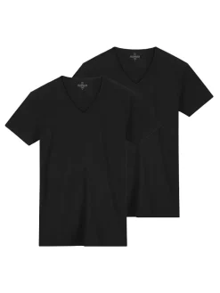 2-delige set: shirts zwart